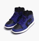 Кроссовки женские Jordan 1 Mid Violet 38 Синій BQ6472-051 - изображение 2