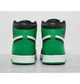 Кроссовки мужские Jordan Air Jordan 1 Retro High Og Black/Green 45.5 Комбінований DZ5485-031 - изображение 4