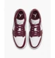 Кроссовки мужские Jordan 1 Low White Bordeaux 44.5 Червоний 553558-615 - изображение 5