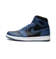 Кроссовки мужские Jordan 1 Retro High Og 36.5 Синий 555088-404 - изображение 2