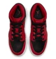 Кросівки жіночі Jordan 1 Mid Gs Reverse Bred 2021 'Black Gym Red' 36.5 Червоний 554725-660 - зображення 6