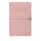 Еженедельник датированный 2026 Buromax Velour A5 136 страниц розовый (BM.2710-10) - изображение 1