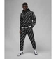 Бомбер мужской Jordan Essentials Aop Fleece Pullover L Чорно-білий DV7640-010 - изображение 6