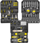 Набір інструментів WMC TOOLS дорожній кейс 1/4'', 1/2'' 6-гранні, 186 предметів (WT-WMC186-3) - зображення 2
