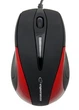 Мышь Esperanza EM102R Black-Red USB V-Track - изображение 2