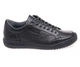 Кеди чоловічі IKOS 259-1/BLACK LEATHER 43 Чорний - зображення 1