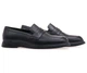 Лофери чоловічі IKOS 417-1/BLACK LEATHER 43 Чорний - зображення 2