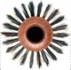 Кругла щітка з червоного дерева TEK Salone Mahogany Wood Roll Brush Boar Bristles з посиленою натуральною щетиною 21.5х7 см (8021293068104) - зображення 2