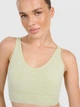 Спортивный топ женский 4F 4FWAW25USBAF210-42A M-L Зеленый (5905700708728) - изображение 5
