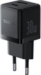 Мережевий зарядний пристрій Baseus Palm Fast Charger 30W Black (P1011160A113-00) - изображение 1