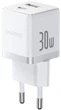 Мережевий зарядний пристрій Baseus Palm Fast Charger 30W EU Moon White (P1011160A213-00) - изображение 1