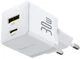Мережевий зарядний пристрій Baseus Palm Fast Charger 30W EU Moon White Mini USB-C to USB-C cable (P1011160A213-01) - изображение 3