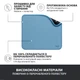 Коврик для мышки Logitech Mouse Pad Studio Series Blue (956-000051) - изображение 4