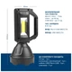 Фонарь Quantum Tracker 3W LED+COB з функцією Power Bank (QM-FL1063) - изображение 6