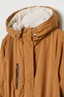 Парка H&M XS светло коричневый 6935088 - изображение 2