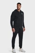 Кофта мужская Under Armour Essential Fleece Fz Hood-Blk Black MD Чорний 1373881-001 - изображение 4