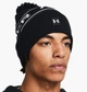 Шапка Under Armour Mens Halftime Pom Beanie Black ONE SIZE Чорний 1379985-001 - изображение 1
