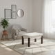 Стол-трансформер LofTerno Head B-Fly Glass 900x550x600 Гикори Рокфорд светлый/Венге ножки/Белое стекло - изображение 1