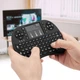 Мини-беспроводная клавиатура Rii Mini i8+ Black с подсветкой и сенсорной панелью Multitouch - изображение 2