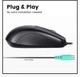 Проводная мышь Perixx Perimice-209 P PS2 1000 DPI - изображение 4