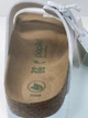 Женские шлепанцы BIRKENSTOCK PAPILLIO ARIZONA GROOVED VEGAN1018581 narrow 39 белые - изображение 4