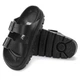 Женские летние ортопедические шлепанцы 1024565 BIRKENSTOCK PAP CHUNKY 38 черные - изображение 2