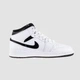 Кросівки жіночі Jordan Air 1 Mid (Gs) 38 Чорно-білий DQ8423-132 - зображення 4