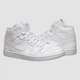 Кроссовки мужские Jordan 1 Mid White 45.5 Білий 554724-130 - изображение 1