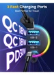 Автомобильный FM-трансмиттер с поддержкой Bluetooth JR-CL18 черный Joyroom - изображение 4