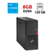 Компьютер Fujitsu Esprimo P756 E90+ Tower / Intel Core i5-6400 (4 ядра по 2.7 - 3.3 GHz) / 8 GB DDR4 / 120 GB SSD / Intel HD Graphics 530 б/у - изображение 1