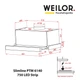 Вытяжка WEILOR Slimline PTM 6140 SS 750 LED strip - изображение 10