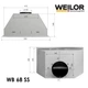Вытяжка WEILOR WB 68 SS - изображение 11