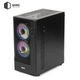 Корпус QUBE GEON ARGB Black (GEON_GBNU3) - зображення 4