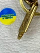 Металлический брелок Герб Украины в латуне для ключей - изображение 3