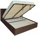 Ліжко-подіум двоспальне ChesterNew Design VIP 140*200см З підйомним механізмом та додатковою посиленою рамою Mustang Коричневий - изображение 4