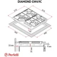 Варильна поверхня PERFELLI DIAMOND GW69C NERO - изображение 9