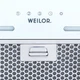 Витяжка WEILOR PBS 52300 GLASS WH 1000 LED strip - изображение 3