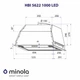 Витяжка MINOLA HBI 5622 BLF 1000 LED - изображение 8