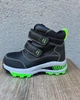 Дитячі зимові черевики для хлопчиків Clibee black/green 26 р, чорні - изображение 2