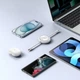 USB кабель-рулетка Type-C до Type-C Baseus Free2Draw Mini Retractable Charging Cable (1.5m, 100W). White - зображення 9