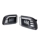 Противотуманные фары ПТФ туманки LED Leader на Chevrolet Lacetti SD UN DRL/повт 04- Шевроле Лачетти SV0566 - изображение 1