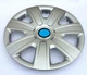 Автомобильные колпаки на колеса CHEVROLET R14 №225 SJS серебристые комплект 4шт TR005194 - изображение 2