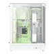 Корпус GameMax t20, White, без бп (формат sfx-l), Mid Tower, для MicroATX / Mini-ITX, 1xType-C / 1xUSB 3.0, макс. cpu - 160 мм / vga - 382 мм, 2x120 мм argb, боковая, передняя и верхняя панель из закаленного стекла - изображение 2