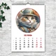 Календар настінний перекидний Коты 13 листов 42х29.7 см (ART 250153) - зображення 7