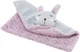 Junior Trixie 38242 одеяло с игрушкой-кролик, 55х40см, светло-сиреневый/светло-серый (TX-38242) 4057589382429 - изображение 3