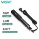 Утюжок для выпрямления волос с керамическими пластинами и дисплеем VGR V-519S мощностью 70 Вт Black - изображение 3