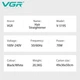 Утюжок для выпрямления волос с керамическими пластинами и дисплеем VGR V-519S мощностью 70 Вт Black - изображение 5