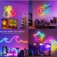 Стрічка розумна гнучка LED Neon RGB неонова 3 метри від USB керування кольорами режимами з телефона - зображення 3