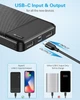 Портативний зарядний пристрій AsperX Power Bank, швидка зарядка 10 000 мАч Чорний Б/В - зображення 6