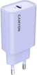 Мережевий зарядний пристрій Canyon OnCharge 30CL 1xPD Type-C 30W Purple (CNE-CHA30CLPU) - зображення 3